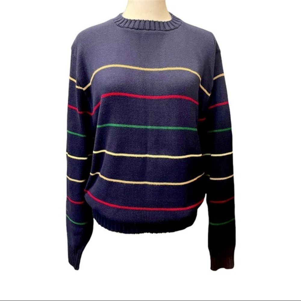 Lord Jeff Vintage‎ Men’s Fine Cotton knit Sweater- Sz Large
